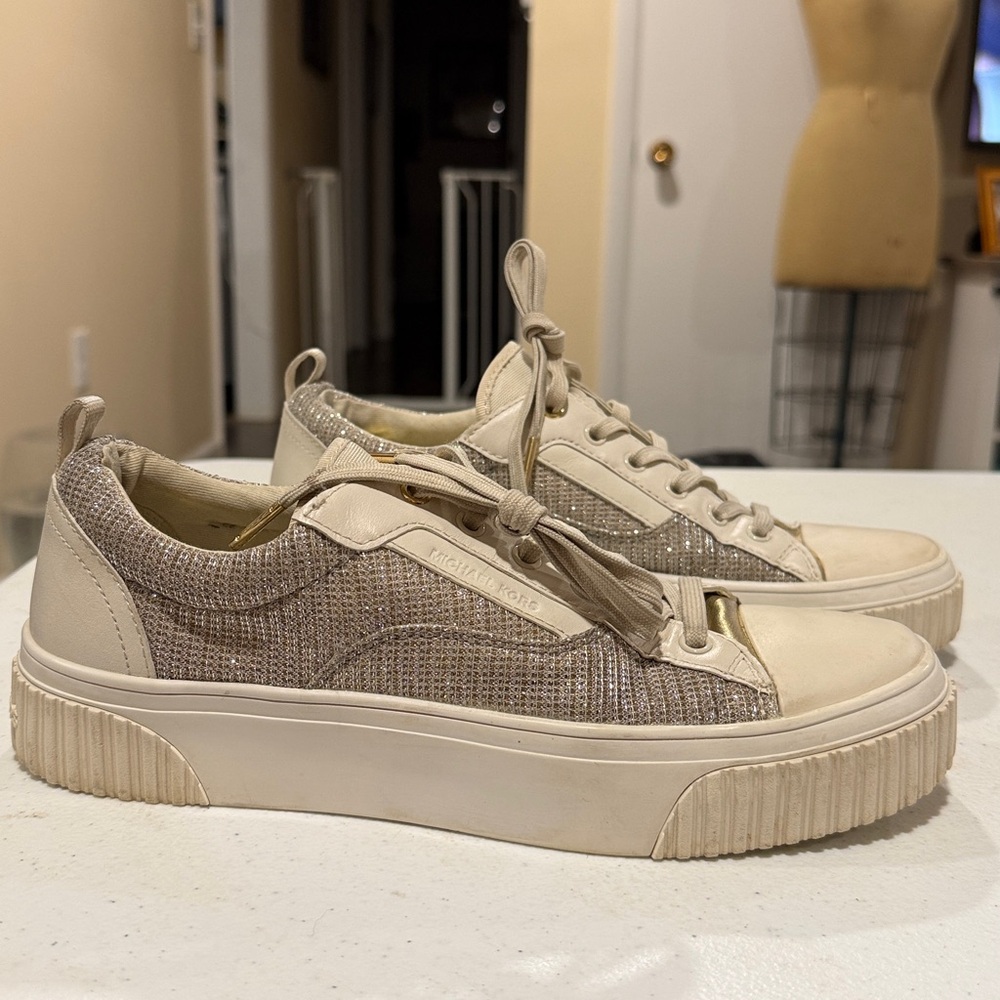 MICHAEL Michael Kors Sparkly Oscar Sneakers